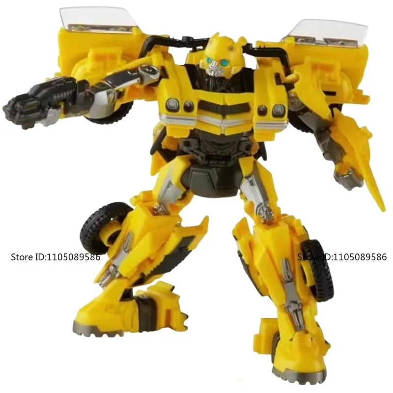 Auf Lager Transformer SS-100 Bumblebee verformbares cooles Spielzeug Weihnachtsgeschenk bewegliches Modell Original Filmfigur Puppe Spaßfigur