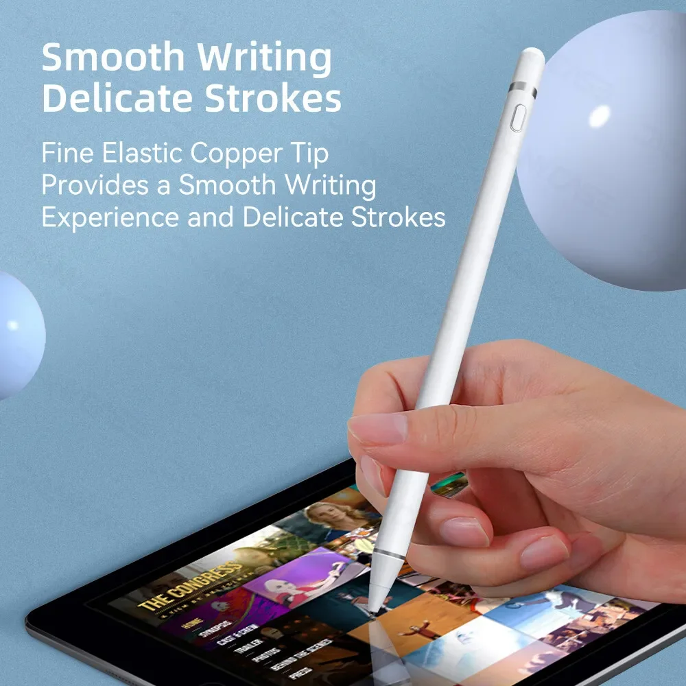 Universal Tablet Stylus Pen for Android iPad Touch Screen Pencil For Xiaomi Samsung Tablet Mobile Phone Pen Easily Fast Charging