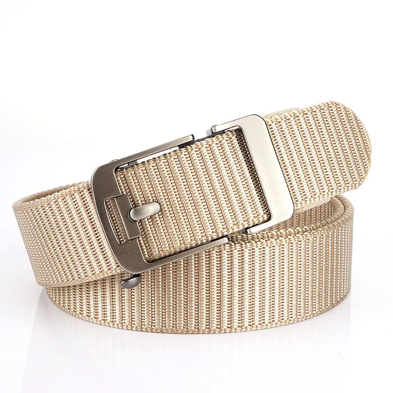 New 3.5 Men's Casual Inner Belt with Pseudo Needle Buckle and Automatic Buckle, Versatile Jeans