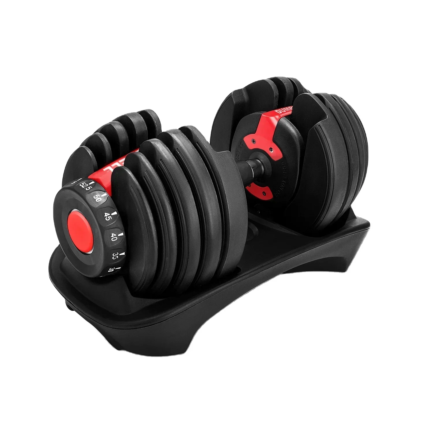 Wholesale Custom Adjustable Weights Dumbbells Multi Functional 90LB 40KG Adjustable Dumbell