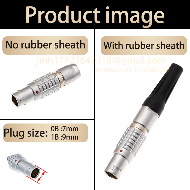 0B.1BFGG FHG aviation plug EGG.ECG. EEG socket, 2.3.4.5.6.7.8.9.10.12.1416 pin push-pull self-locking metal connector,