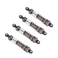 4Pcs Metal Shock Absorber A6955 For Remo Hobby Smax 1621 1625 1631 1635 1651 1655 1/16 RC Car Upgrade Parts