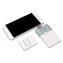 Adaptador de lector de tarjetas SIM para teléfono móvil, placa de tarjeta SIM externa, tarjeta SIM de cambio rápido para teléfono celular, adecuado para Samsung, MotoGP