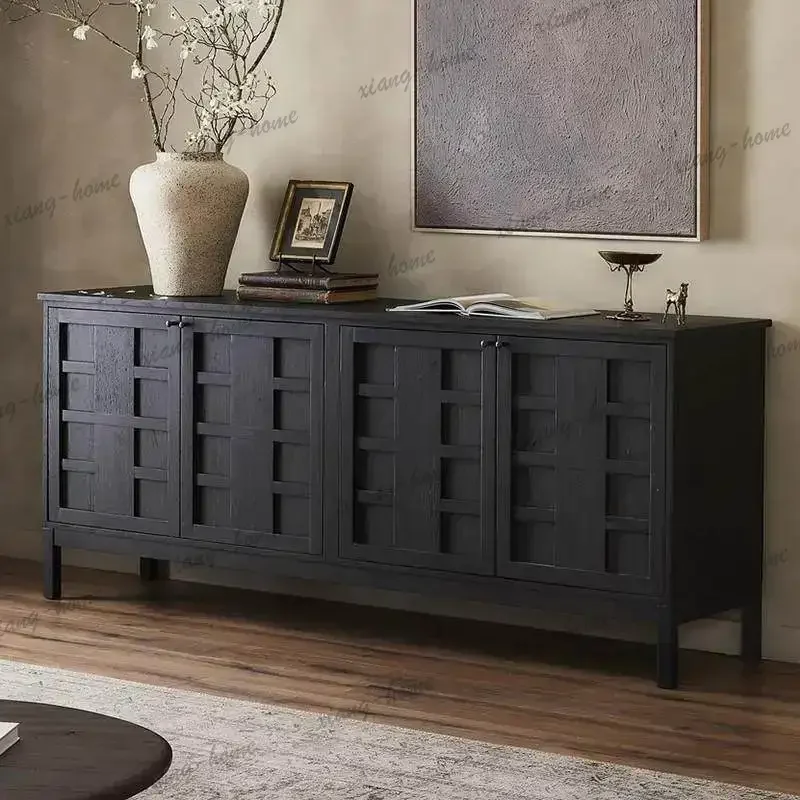 ld Nordic Classic Living Room Cabinets Large Rustic Wooden Drawers   Cabinets Storage Luxury Muebles Para Hogar Furniture