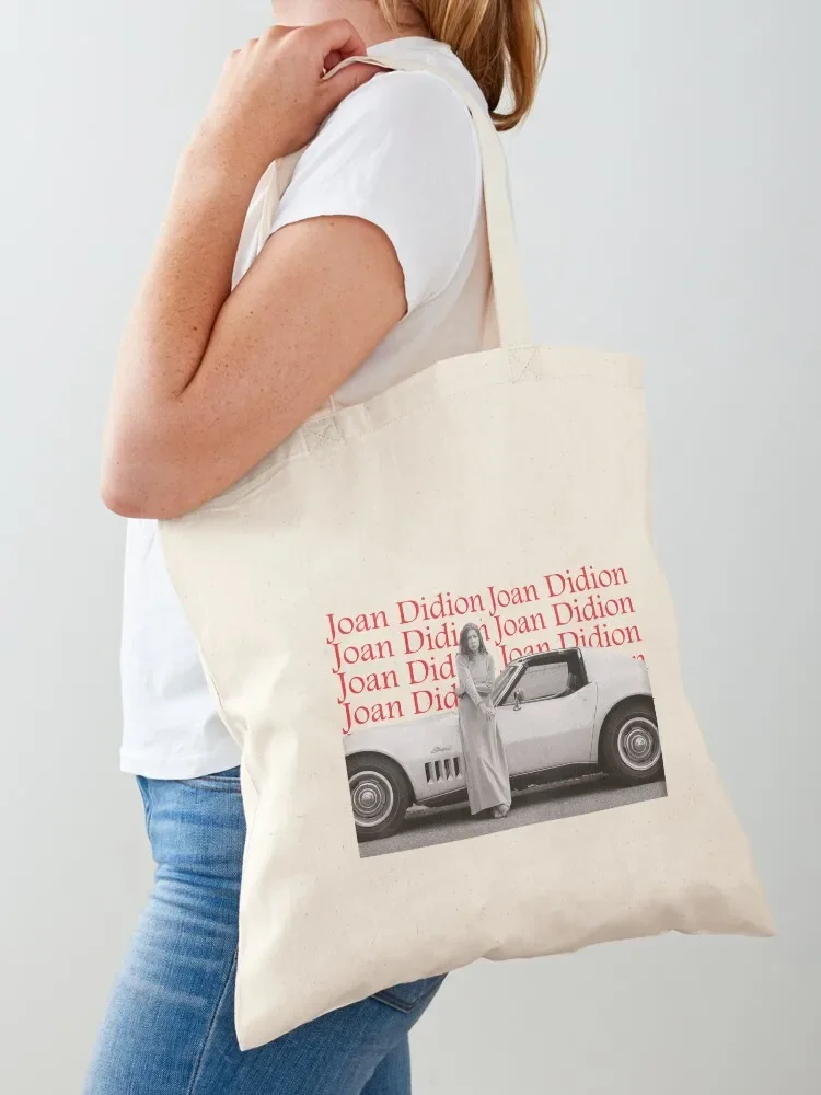Joan Didion Tote Bag Gift bag ecological bags shopping bag logo