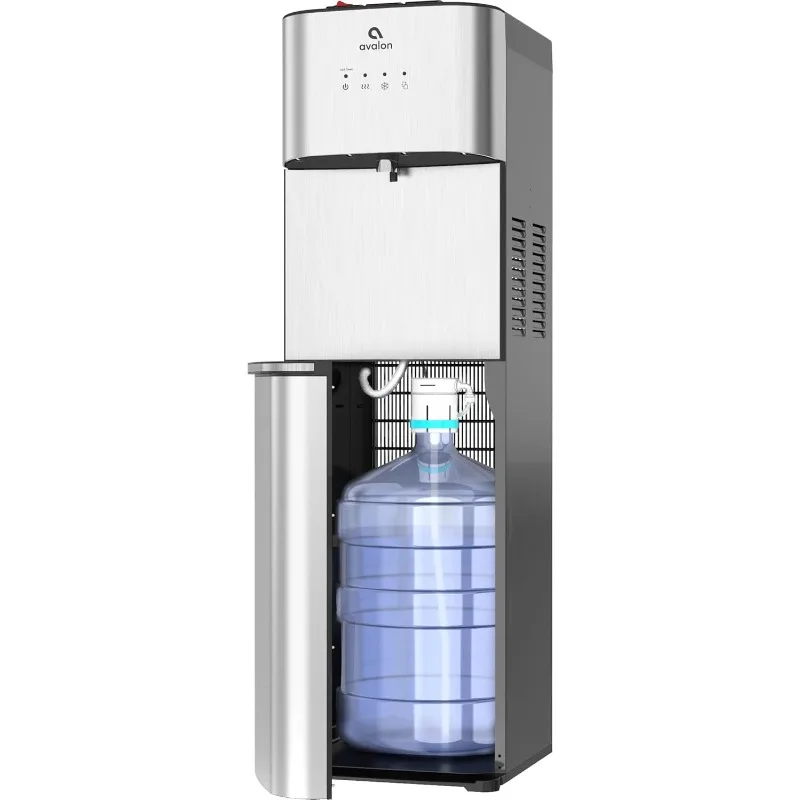 Avalon Limited Edition Self Cleaning Water Cooler Water Dispenser - 3 Temperature Settings - Stainless Steel, Bottom Loading