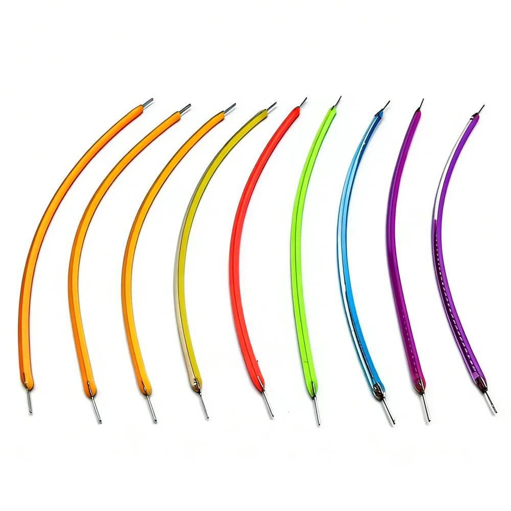 

DC3V LED Flexible Filament Diodes 38-255mm Edison Bulb Lamp Parts Flexible Lighting Filament DIY Home Decoration Accessories