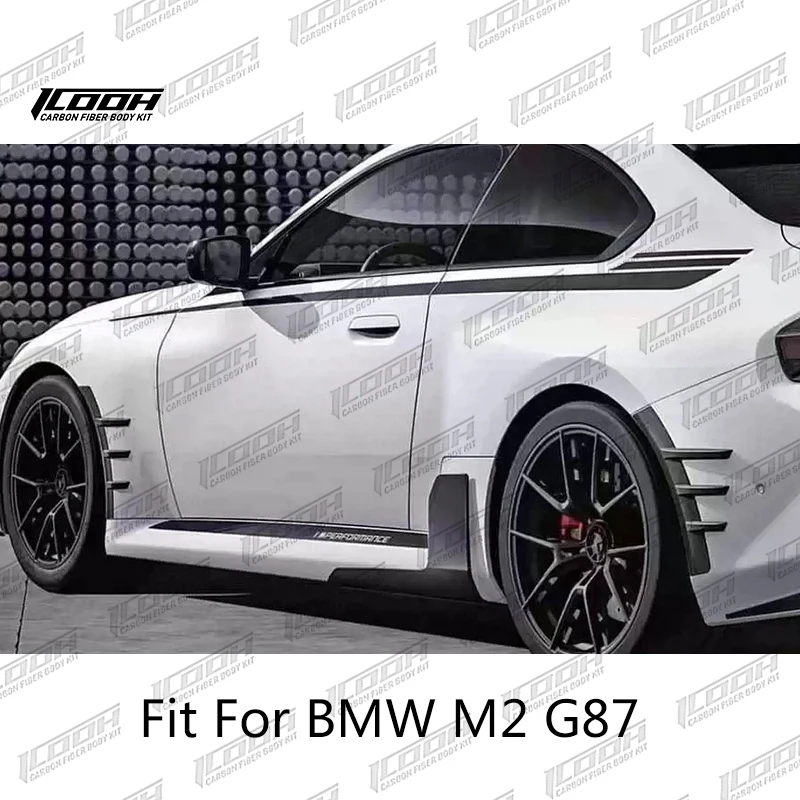 

ICOOH Racing MP Style Carbon Fiber Body Kit With Front Rear Lip Diffuser Side Skirt For BMW M2 G87 2023+,100% TESTED WELL