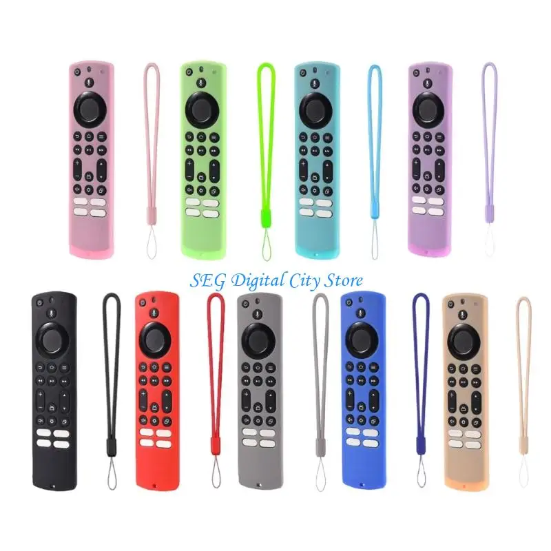 

U75B Reliable Silicone Cover for frie TV4 Remotes Sleeve Provides Protections Comfort Precise Functionality for Regular Users