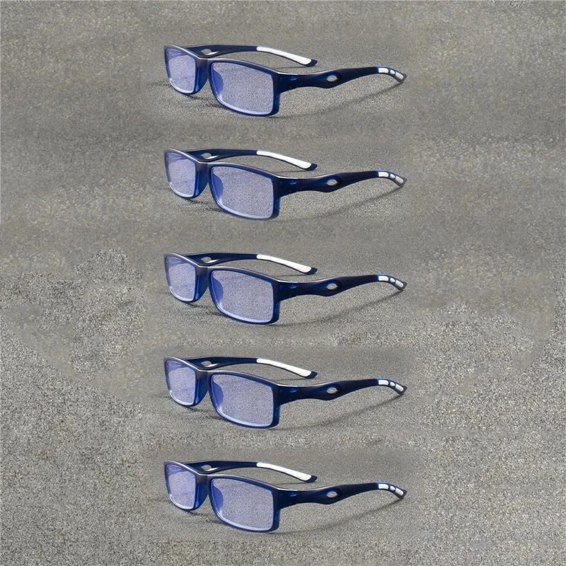 Viewring Viewring 5Pcs Sports Anti Blue Light Reading Glasses Men Women Ultralight Presbyopia Eyeglasses HD Clear Computer Readers - Aliexpress Deal