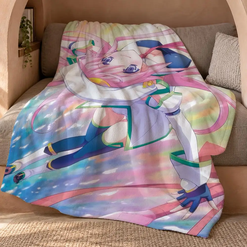 Chaos Head Throw Double Sided Flannel Throw Blanket Soft Travel Camping Sofa Bed Home