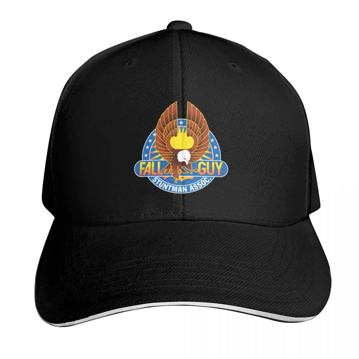 The Fall Guy Baseball Cap Streetwear Hip Hop Trendy Vintage Retro Embroidered Lightweight Packable