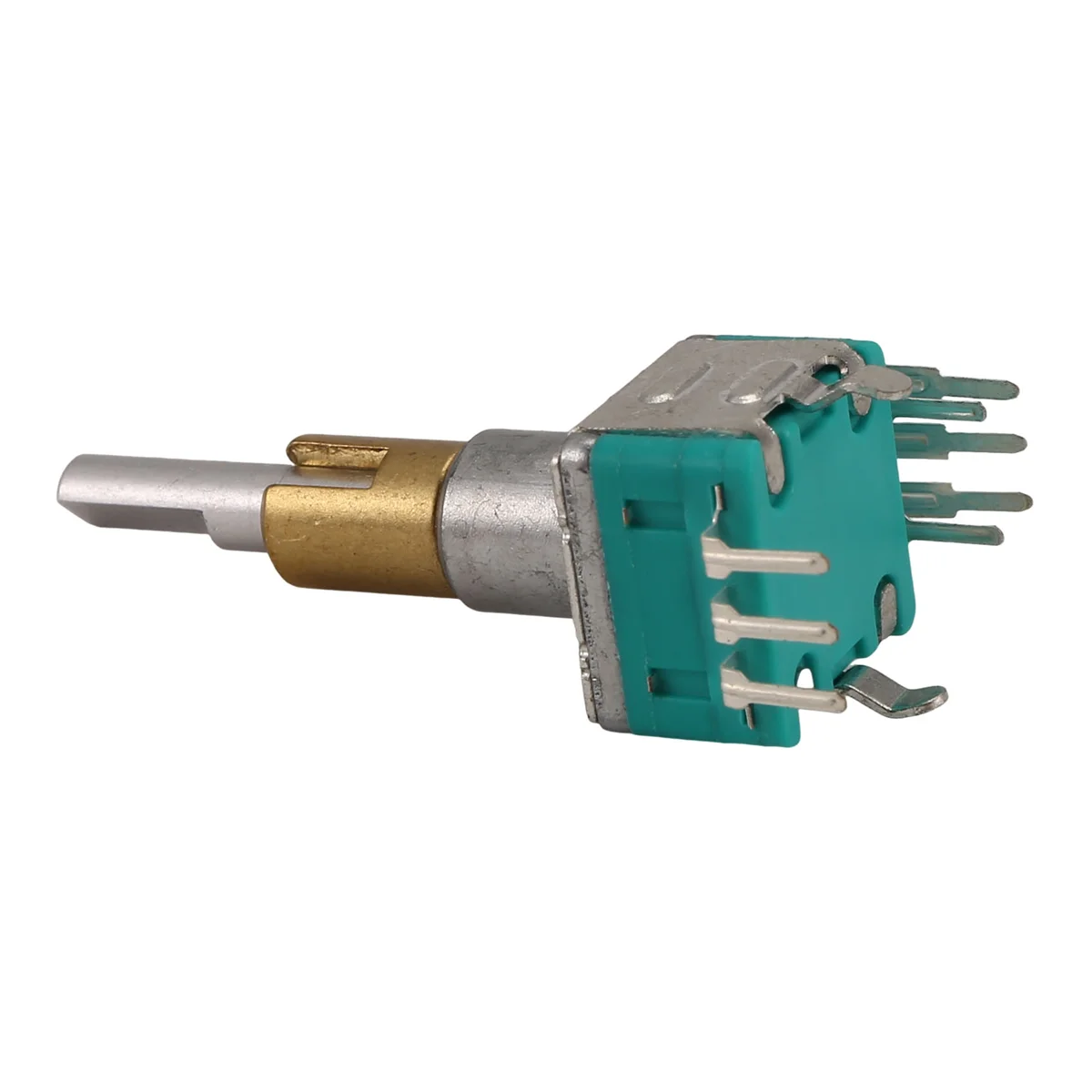 A50U EC11EBB24C03 Dual Axis Encoder with Switch 30 Positioning Number 15 Pulse Point Handle 25mm