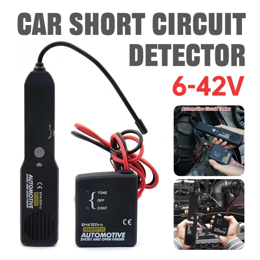 

Automotive Short Circuit Detector EM415 PRO Car Open Finder Wire Tracker DC 6-42V Car Repair Diagnostic Tool For Cable Test
