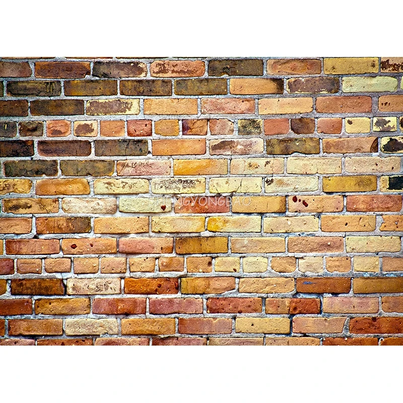 Vinyl Custom Photography Backdrops Vintage Brick Wall Theme Photo Background Studio Prop 2187 ZZQQ-03