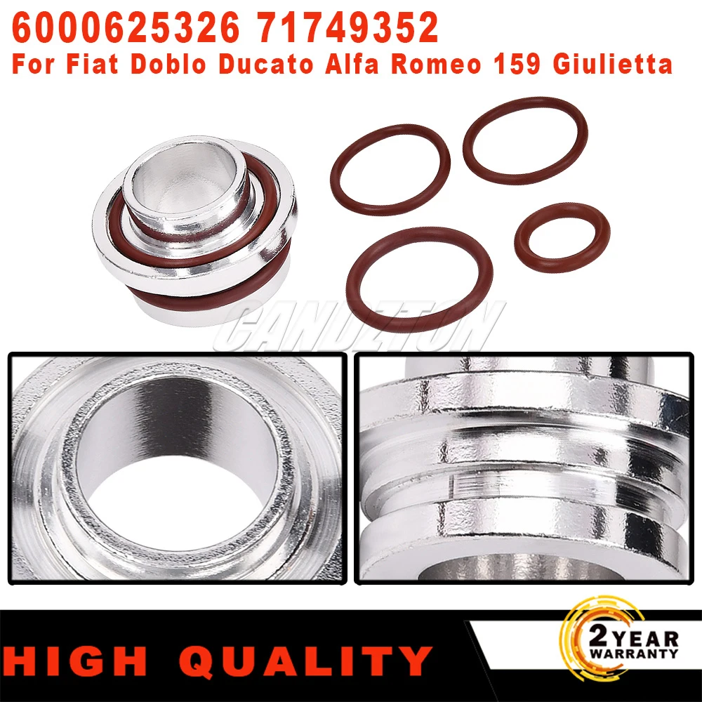 For Fiat Doblo Ducato Alfa Romeo 159 Giulietta New Oil Pump Intake Pipe With Seal Gasket Kits 71749352 646125 Car Accessories