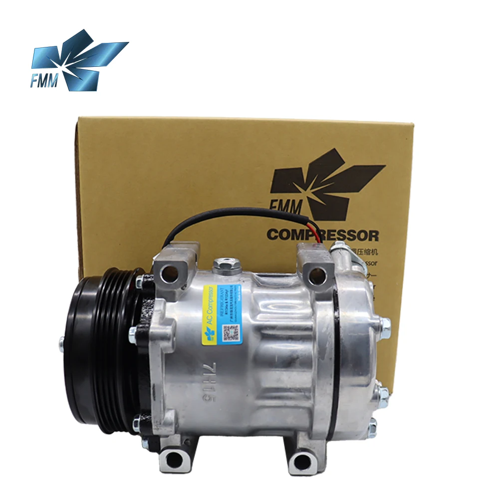 FMM 5801888155 Auto car ac compressor For New Holland T4.55S T465S T4.75S