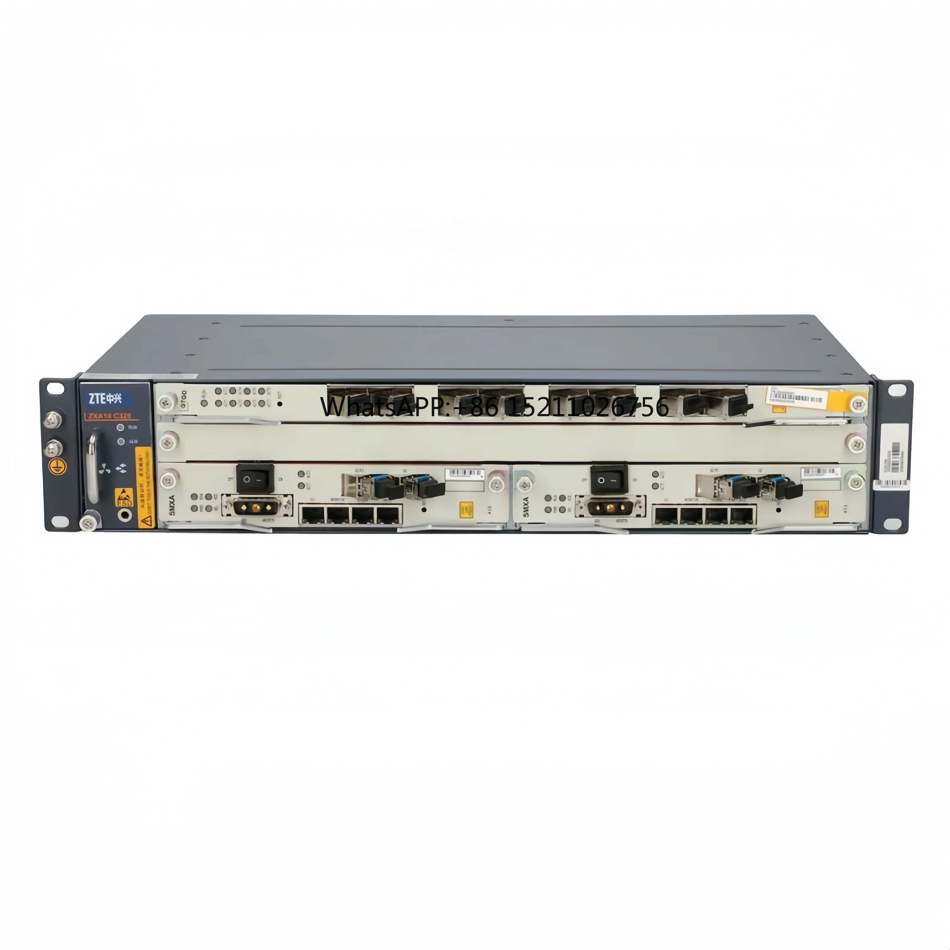 ZXA10 C320 Dual GE DC Power Chassis with 2xSMXA/1 GE Main Control Board with DC power port integrated OLT