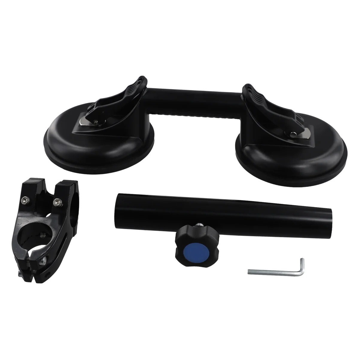 Flagpole Bracket Kit with Suction Cup, Suction Cup Flag Stand for Off-Road Suv, Truck, Rv, Yacht, Motorcycle Atv,