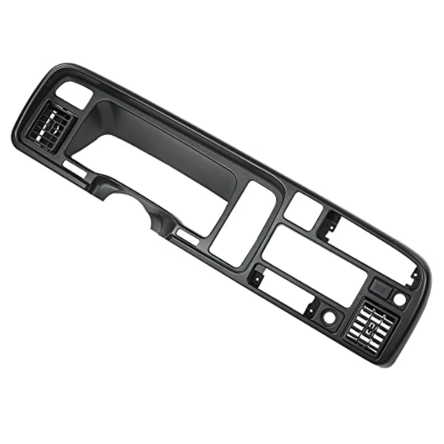 ANDPLAY Dash Bezel Radio Trim Panel Cover Compatible with Dodge Ram 1994 1995 1996 1997 Instrument Panel Cover Black for Vehicl