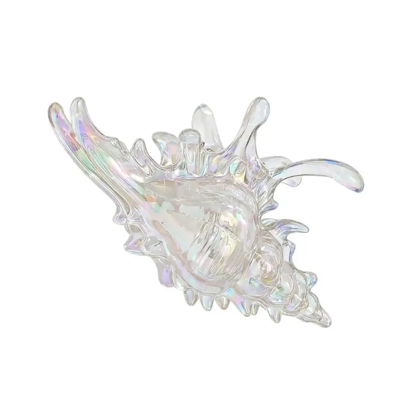 

P9FE Stylish Spirals Designs Acrylic Claw Clip Hair Accessory Comfortable Daily Use