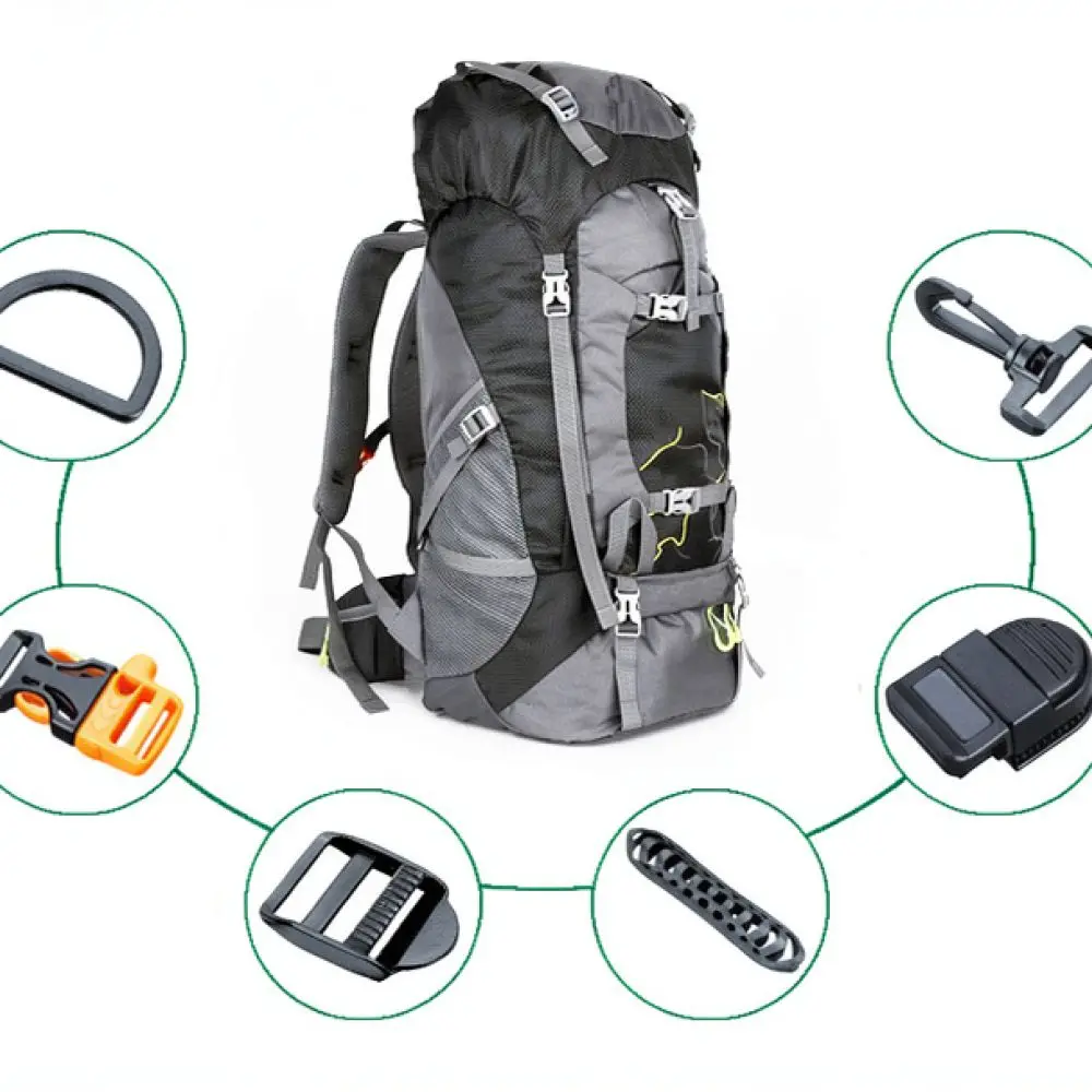 Heavy Duty POM Buckle For HXX Tactical Backpack Strap Quick Connect Clip Utility Tool Organizer Outdoor Equipment