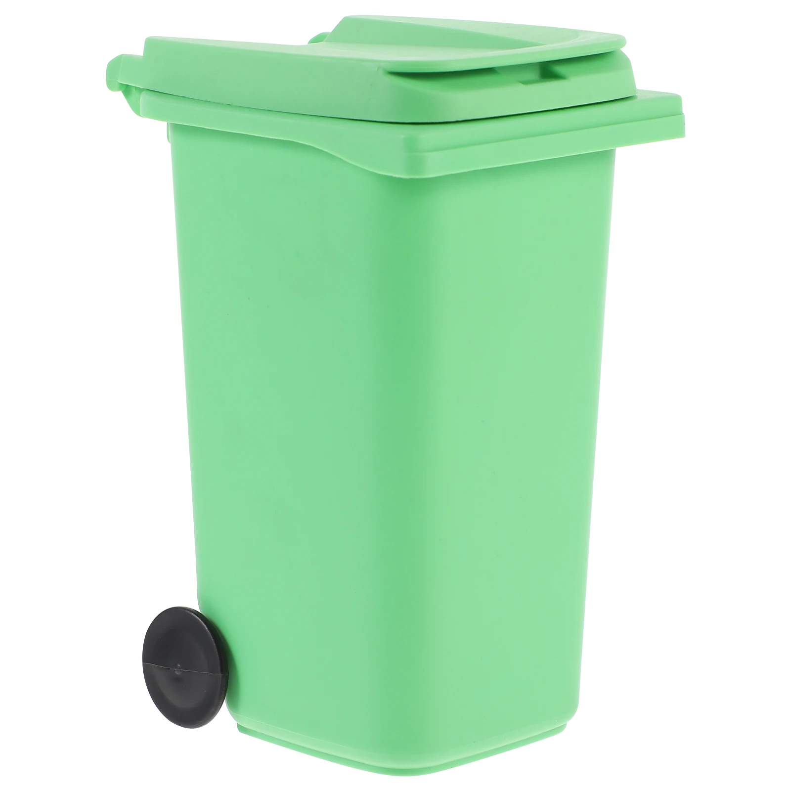 

with Cover Desktop Mini Trash Can Office Lid Countertop Garbage Cans Plastic Tabletop Recycling Bin