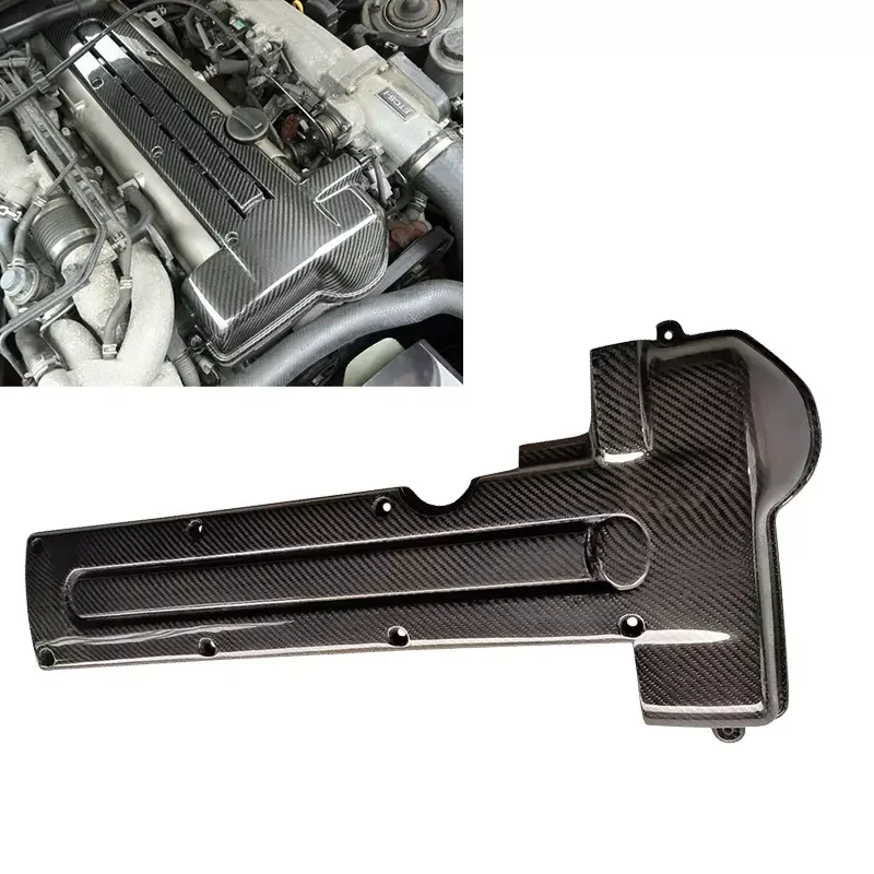 

Зажигающая вилка катушки из углеродного волокна CF для двигателя 93-02 SUPRA JZA80 MK4 2JZ VVTI