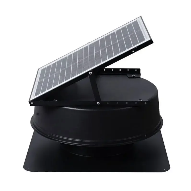 Turbine Air Solar Panel Fan Attic Ventilation Greenhouse Lolar Vent Roof Heat Extraction Negative Pressure Exhaust Fan