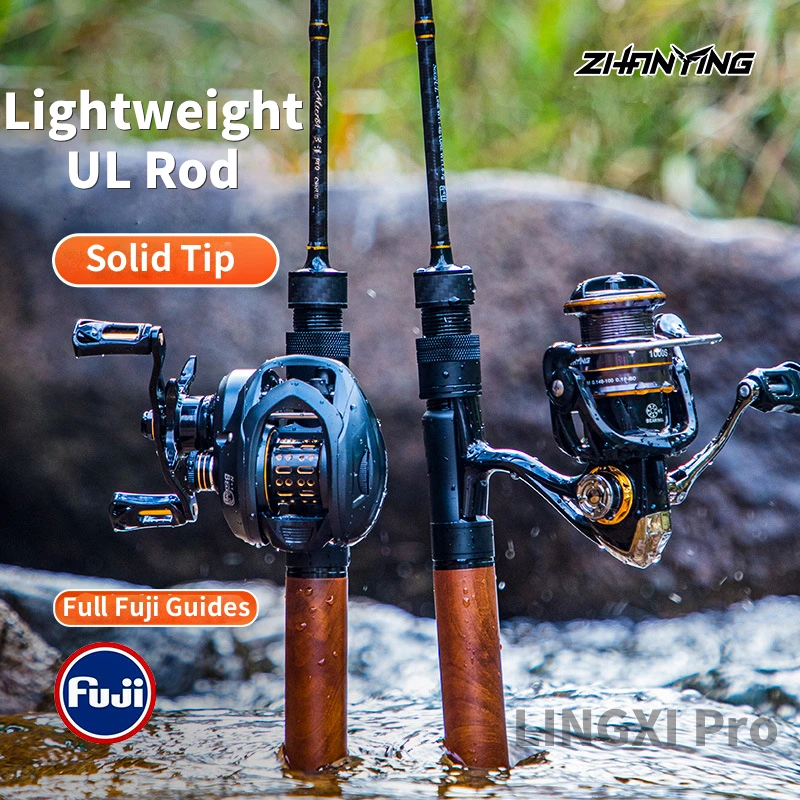 

Сверхлегкий стержень для форели ZHANYING Lingxi-PRO — направляющие Fuji, приманка 1,5–7 г, быстрое действие, карбоновый наконечник. Идеально подходит для потока и мелкой воды