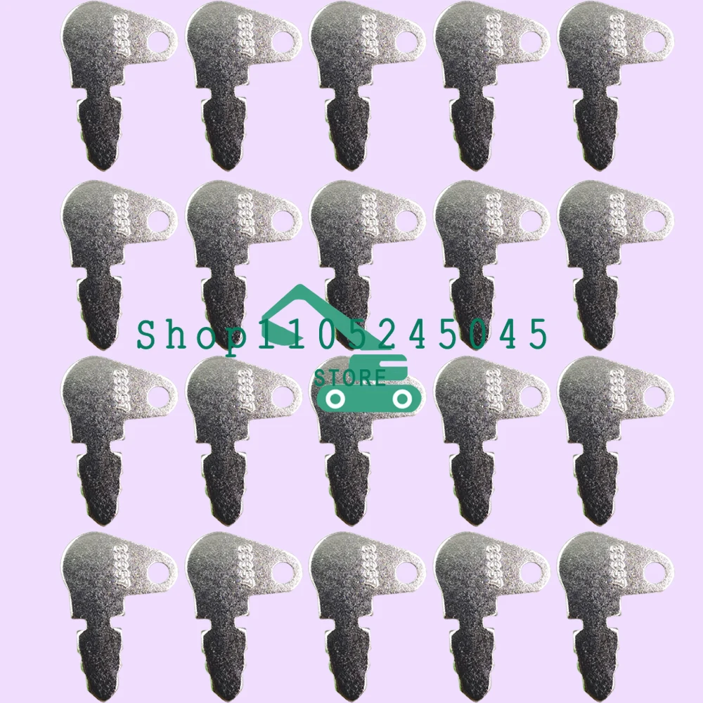50PCS 83357 Durable  Ignition Keys 73112974 Compatible with Case Bulldozers Pre-1970s Tractors Compatible with Lawn Tractors