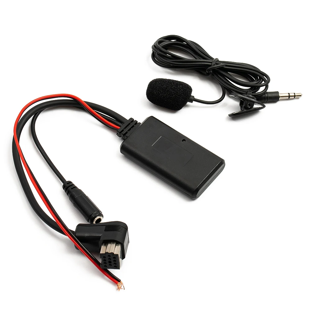 5.0 Compatible Aux Cable with Microphone for Pioneer DEH Series Car Stereos Designed for AUX Mode Enabled Radios Only