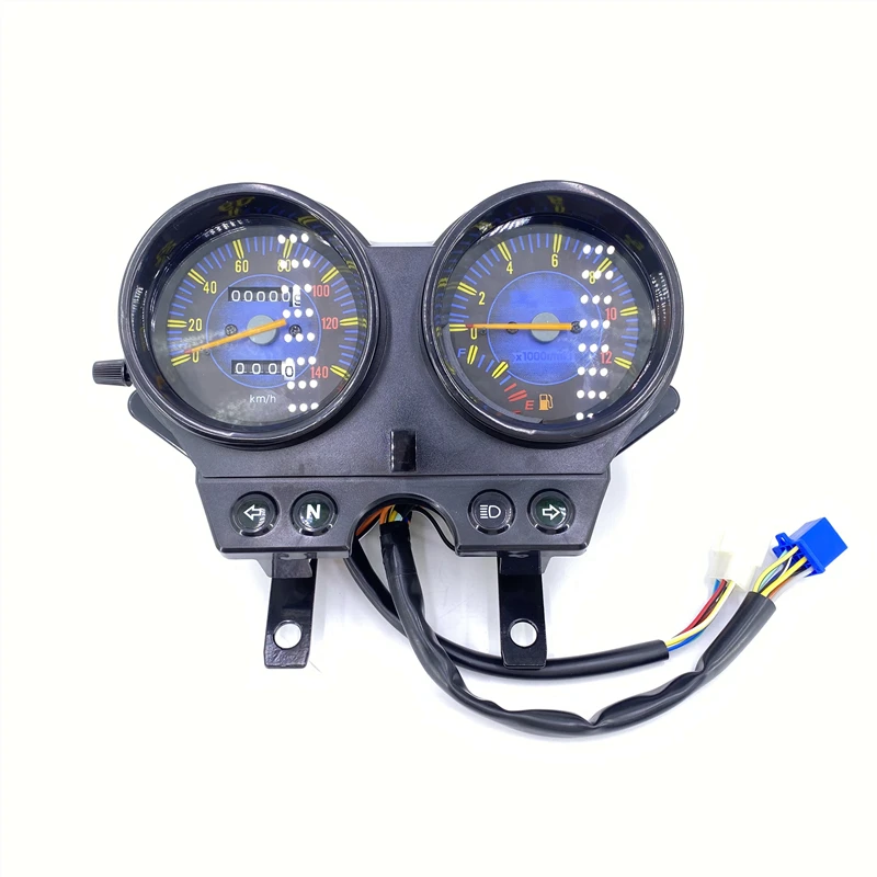 Motorcycle Accessories HJ125K-A HJ125-7E/7F Instrument Assembly Odometer Meter Tachometer Oil Gauge