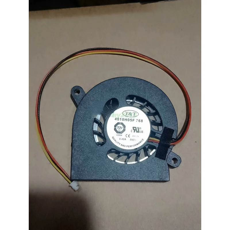 LL+  1 PCS for T&T Graphics card cooling fan 4010H05F 768 DC 5V 0.42A 3-wire 4CM
