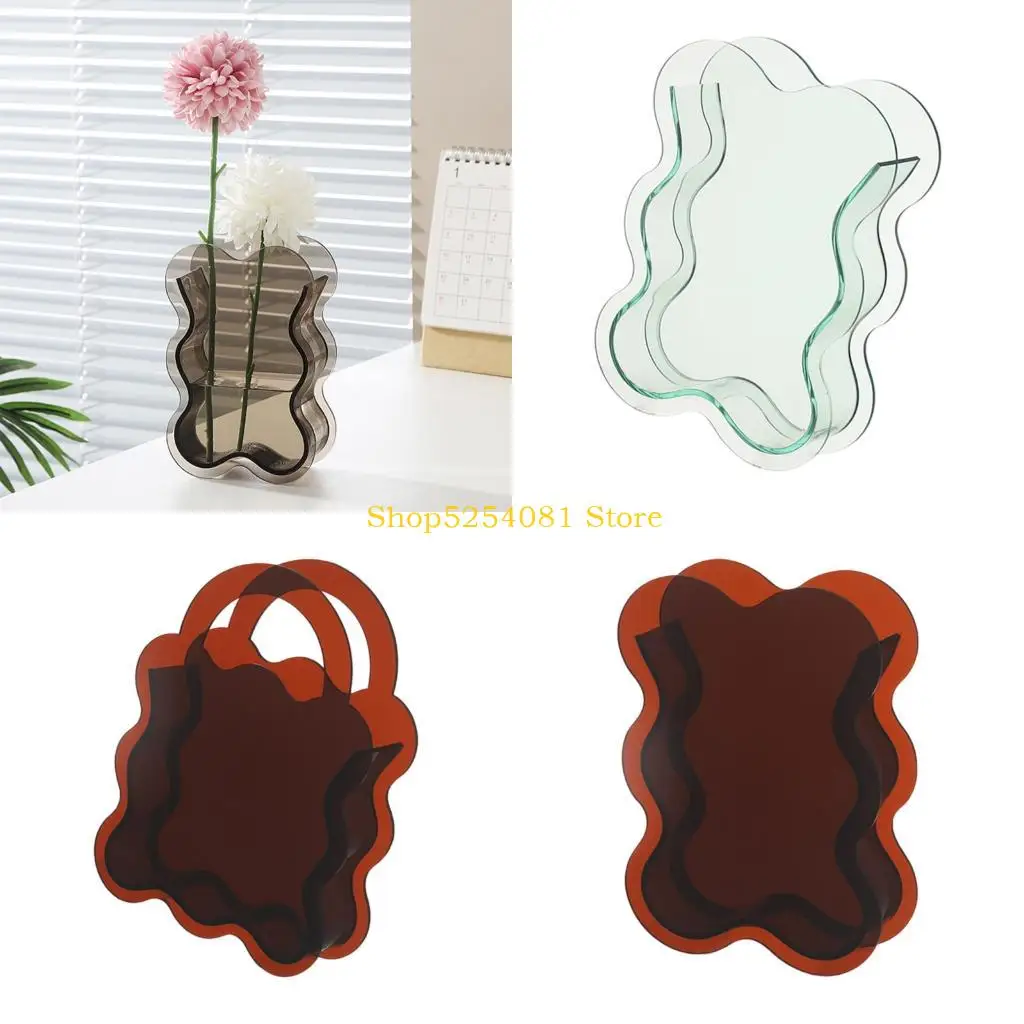 

Уникальные акриловые гидропонные вазы AXYC, декоративные центральные элементы для офиса или гостиной