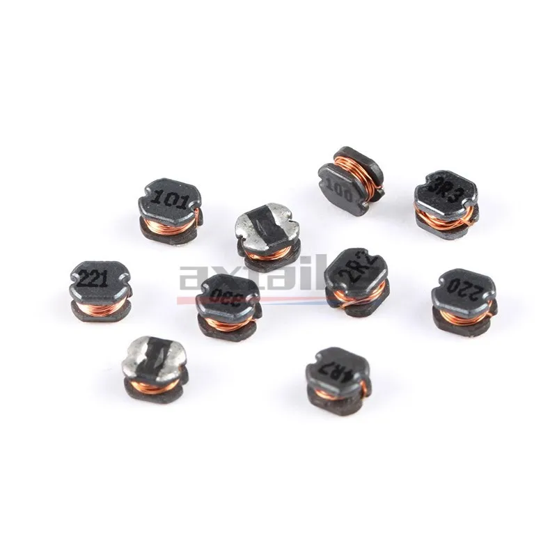 50 pz CD32 SMD induttore di potenza 2.2 3.3 4.7 10UH 22 47 68 100 220 330UH filo avvolto Chip induttanza di potenza 100 101 221 1 r0 2 r2 4 r7