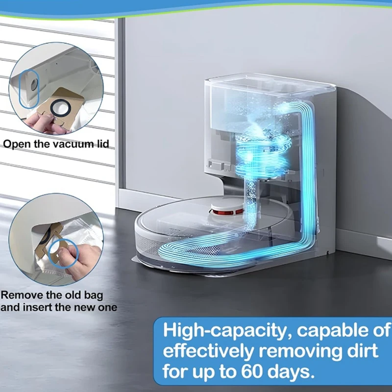 YCOC-Per Xiaomi Norma Mijia M30S D103CN Robot Aspirapolvere Parti di Ricambio Spazzola Laterale Principale Filtro Hepa Mop Panno Sacchetto di Polvere Accessori