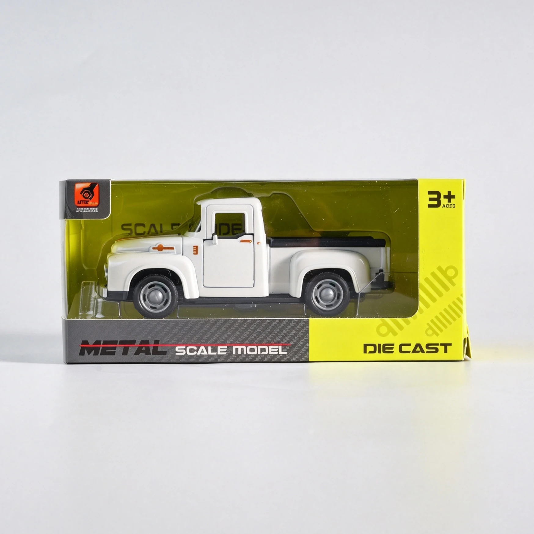 Vintage Collectible Trucks - Camionnette Pickup Vintage Blanche en Diecast,