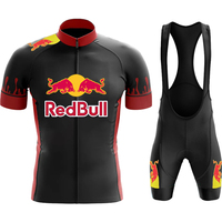 Cycling Uniforms for Men Costume Men's Bike Bib Clothing Man Red Bull Set Clothes Jersey Mtb Male Triathlon Suit 2025 Pants Mens