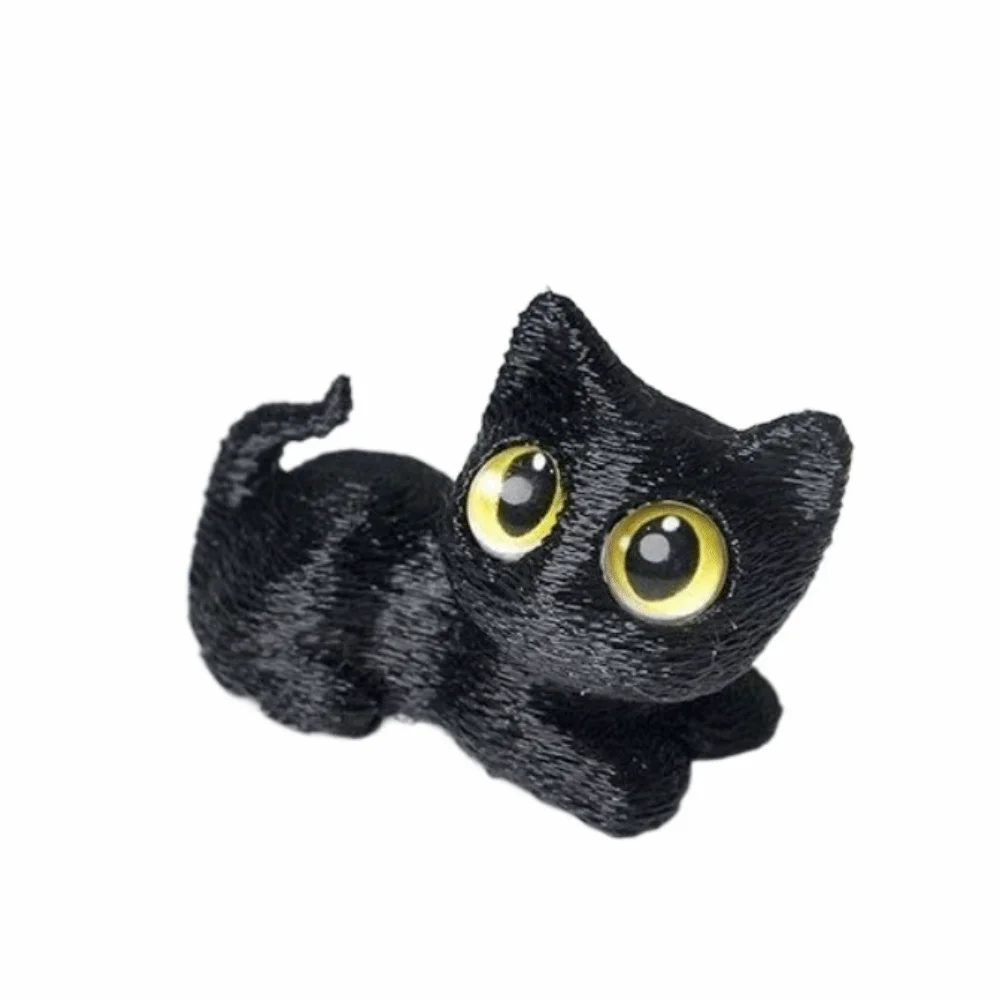 

PLA Halloween Cat Anime Figure Handicraft Model 3D Printed Cats Figurines Toys Funny Doll Display Kitten Micro Landscape Crafts