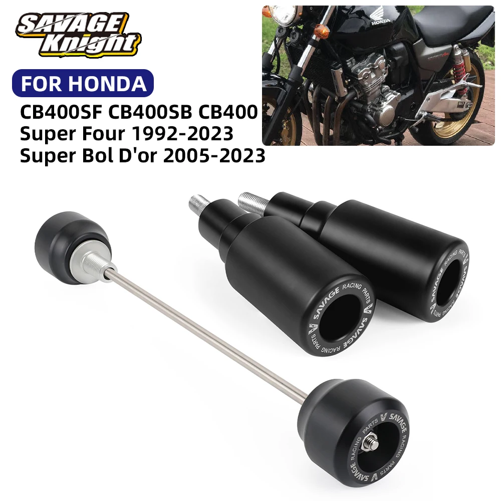 

2023 CB400 Слайдер рамы переднего колеса, вилка, слайдеры для Honda CB400SF CB400SB CB 400 400SF 400SB Super Four Hyper Vtec
