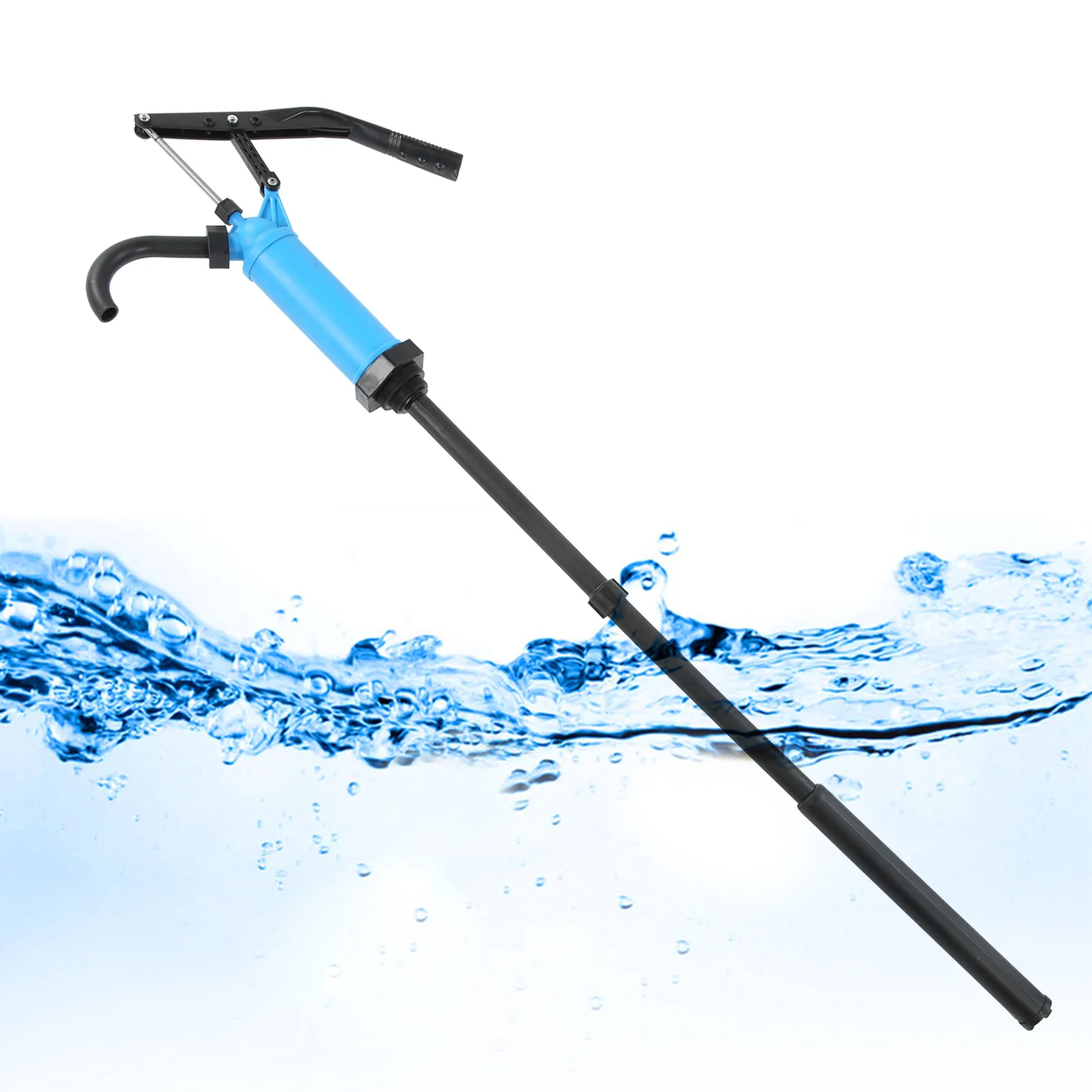 

Lever Action Barrel Drum Pump Manual Adjustable 55 Gallons for Conveying Fuel Liquids Transfer Liquids Barrel Drum Pump