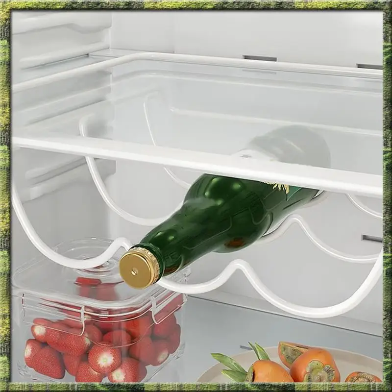 A63P Top Refrigerator Wine Display Household Refrigerator Storage Kitchen Supplies