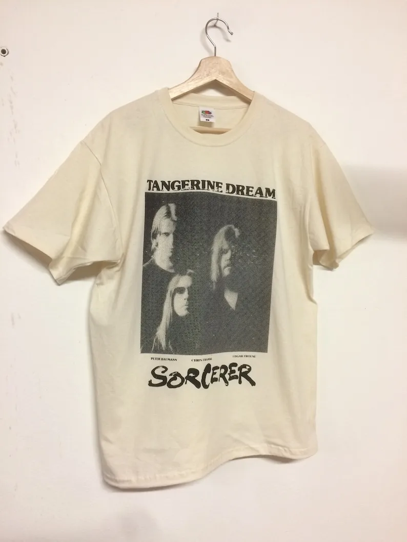 Tangerine Dream shirt kraut rock Germany Can Neu Kraftwerk Cluster Sorcerer long or short sleeves