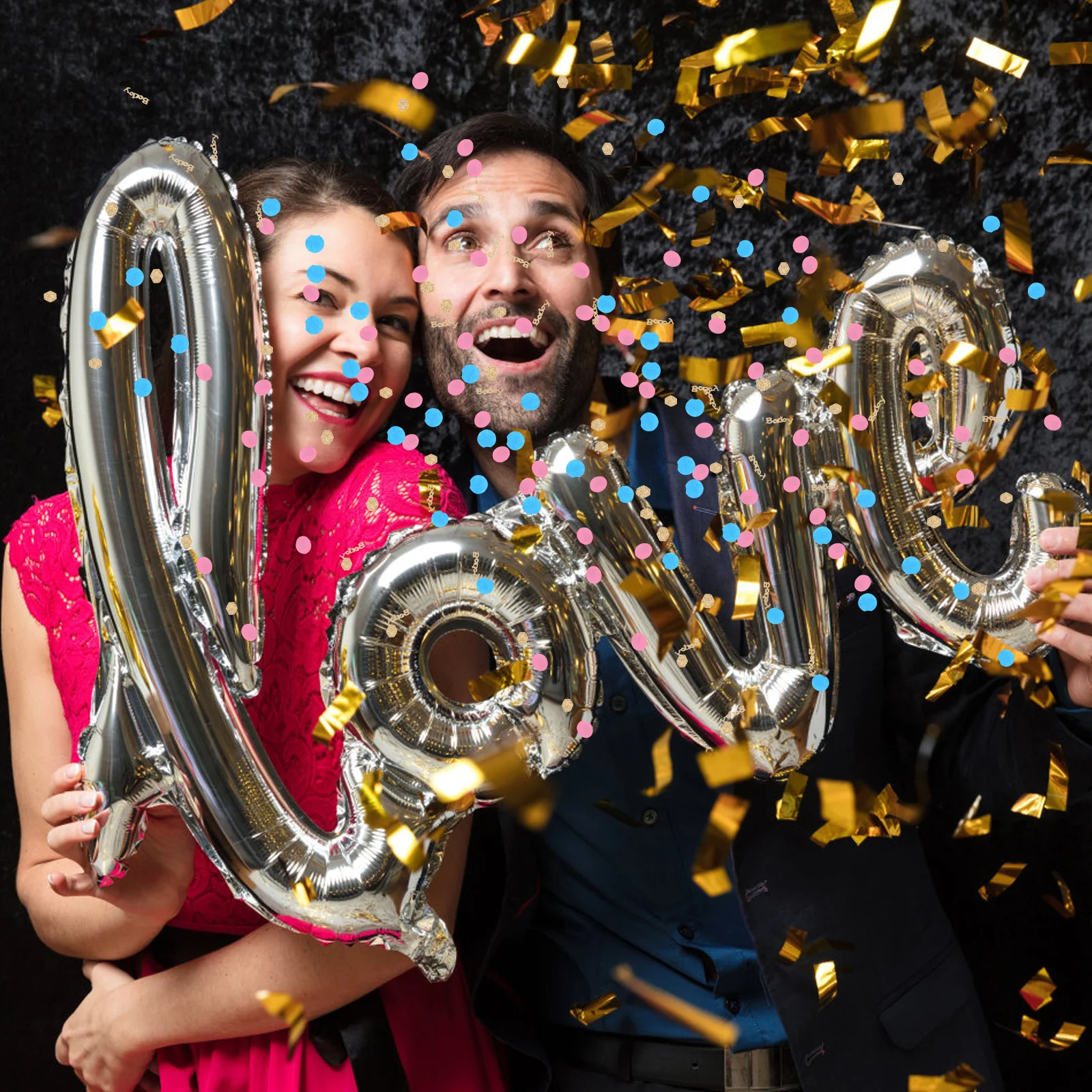 

1Set Soccer Ball Decoration with Confetti Indoor Outdoor Party Gender Announcement Celebration Decorative Accessory