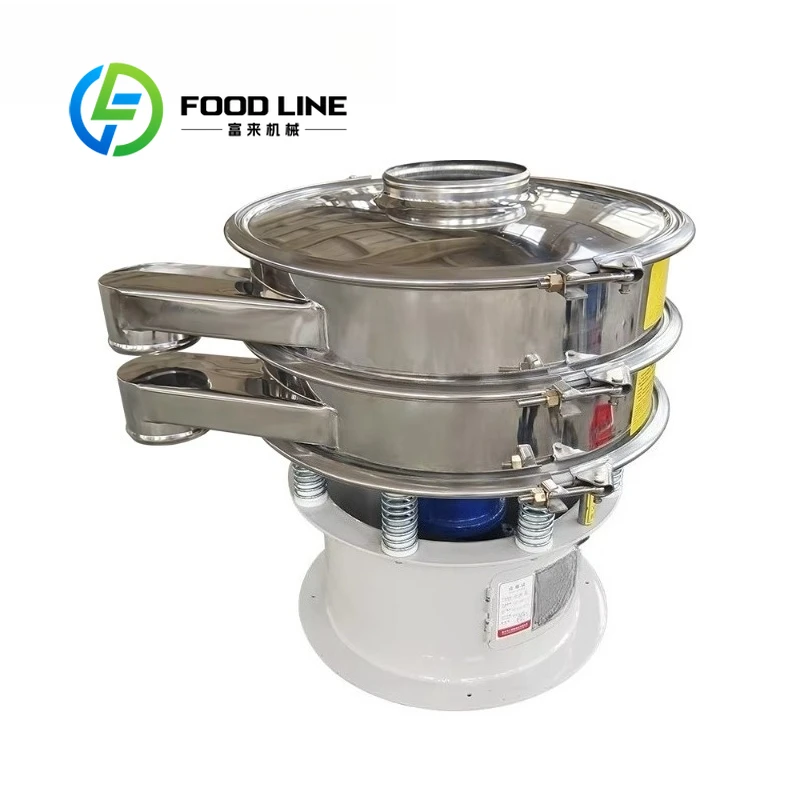 Rotary Vibrating Screening Equipment Low Noise Design Suitable For Indoor Factory And Workshop Working Environment