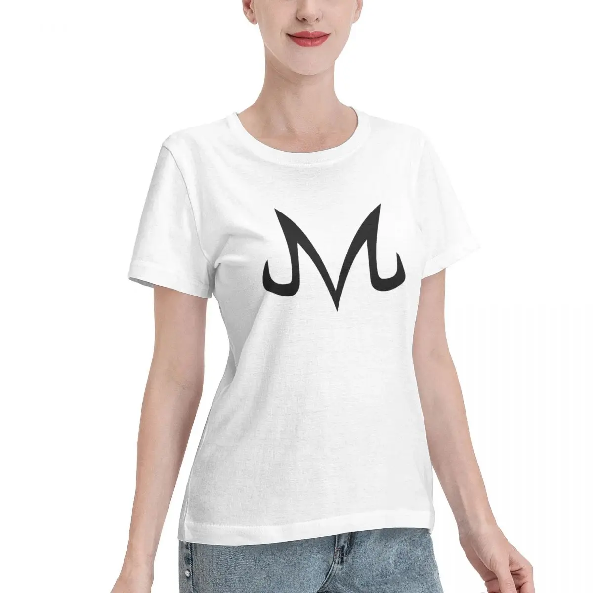 Majin Buu Tee-Shirts Cotton T-shirts Women Short Sleeve O-Neck Tops