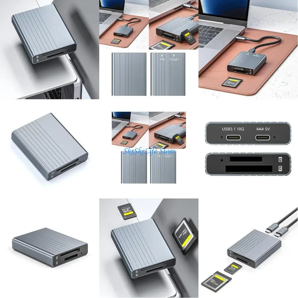 

E65e card Reader USB3.1 Тип A/B Карта карты Многофункциональная поддержка 10 ГБП FORCFEXPRESS