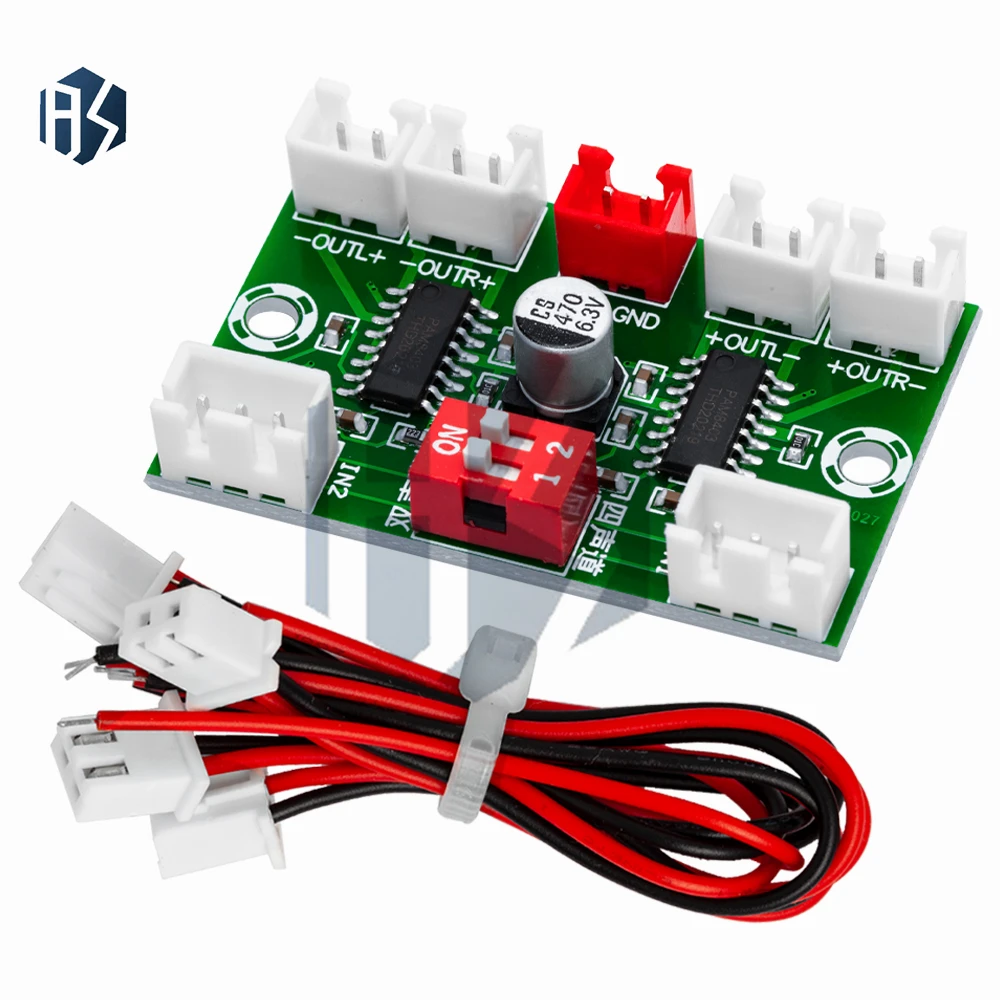 Portable DIY Speaker Amplifier – PAM8403 XH-A156 4-Channel 3W USB 5V ROHS Mini Stereo Module