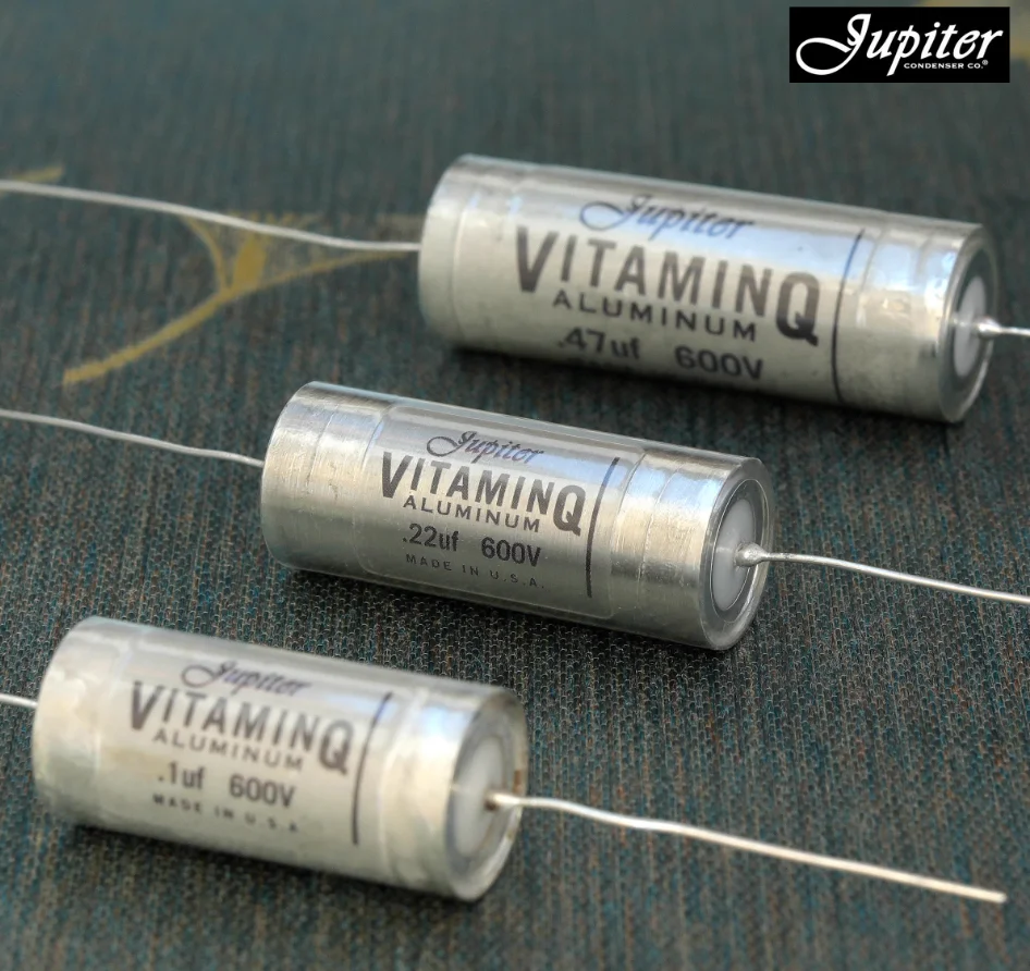 Original Jupiter VITAMIN Q ALUMINUM 600V capacitance